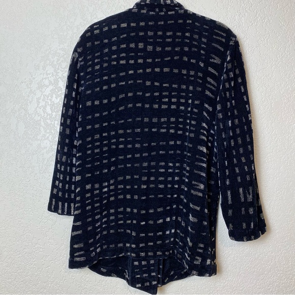 Maude Andrade black chenille long jacket - Picture 10 of 11